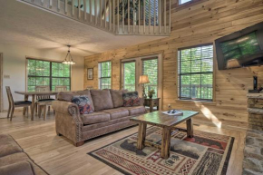 Rustic Pigeon Forge Home with Private Hot Tub!